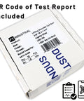 Box of Ten Heavy Duty Lifting Shoulder Eye Bolts 3/8-16 by 1-1/4 inch with QR code for test report