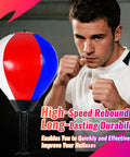Boxer with Speed Ball For Boxing Training With Universal 8mm Screw Replaceable Spare Sandbag Realistic 6.69 By 9.8 Inch