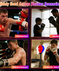 Boxing training scenarios with Speed Ball For Boxing Training With Universal 8mm Screw Replaceable Spare Sandbag Realistic 6.69 By 9.8 Inch Ball For Dynamic Jabs Hooks And Uppercuts Inflate To 85 To 90 Percent With Hand Pump Colorful Blue White Red