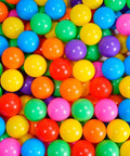 Colorful 2.15 inch Balls for Ball Pit Pack of 50 - BPA Free, Crush Proof Plastic, Children's Toy