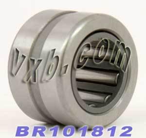 BR101812 Needle Roller Bearing 5/8x1 1/8x3/4 inch 5/8 Bore - VXB Ball Bearings