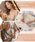 People using Two Pack Bracelet Helper Tools for easy one-handed jewelry on and off with portable clip and hook fasteners.