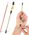 Two Pack Bracelet Helper Tool Set No Fuss Clasp Helper For Easy One Handed Fastening With Lobster Clasps Jewelry Fasteners