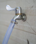 High Pressure Braided Clear Flexible PVC Tubing Three Quarter Inch Internal Diameter Ten Feet Long With 200 PSI Working Pressure