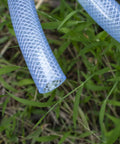 High Pressure Braided Clear Flexible PVC Tubing Three Quarter Inch Internal Diameter Ten Feet Long With 200 PSI Working