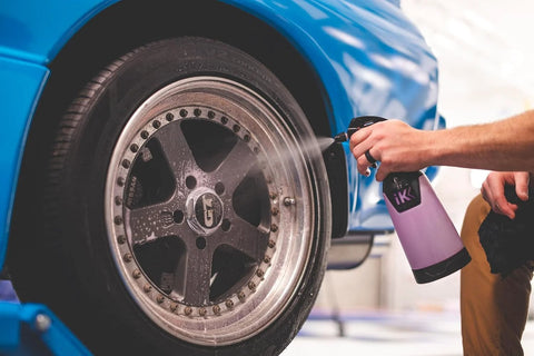 Brake Buster Wheel Cleaner with Non Acid Formula for Safe Use on All Wheels removes brake dust dirt and corrosion thoroughly