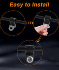 10 Pcs 3/16 Inch Brake Line Clips 304 Stainless Steel Rubber Coated Insulated Cable Clamps For Automotive Industrial Outdoor And Household Use Self Tapping Screws Included Durable Clamp For Secure Routing Of 3/16 Tube And Wires In Cars