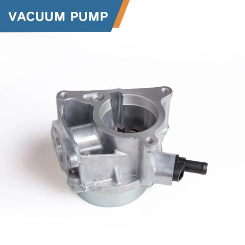Volkswagen Audi brake vacuum pump compatible with Tiguan, CC, Eos, GTI, Jetta, Beetle, and A3 models from 2008 to 2015.