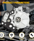 Mechanic holding Premium Brake Vacuum Pump Replacement For GM Vehicles Cruze Malibu Spark Buick Encore Equinox GMC Terrain 1.4L 1.5L