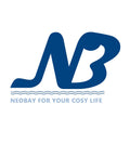 Blue logo with stylized "NB" and text "Neobay for your cosy life" underneath.