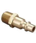 Brass Quarter Inch NPT Male Air Hose Quick Connect Adapter Kit Industrial Type D Coupler And Plug Set Air Compressor Fittings