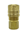 M-Style Quick Connect Air Coupler One Quarter Inch NPT Female Brass, Kwik-Change Interchangeable With Most Brands, MIL-C-4109