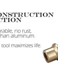 Industrial Type D 1/4-Inch NPT Brass Air Hose Fittings And Quick Connect Coupler Plug Kit, FNPT Female, Solid Brass 2-Piece Set