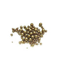 100pcs 1.8mm Solid Brass Balls for Electric Switches Machine Precise Copper Ball pile on white background