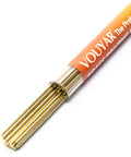 Brass Brazing Rods 40 Piece Pack for Easy Flow Welding, 1 Sixteenth Inch Diameter, Copper Zinc Tin Silicon Alloy close-up