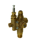 Combo Unloader Pilot Check Valve For 1/2 Inch 45 Degree Flare Inlet To 1/2 Inch MNPT Outlet 140-175 PSI 30 CFM brass valve