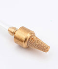 Efficient Mist Coolant Lubrication Spray System for CNC Machines brass nozzle close-up