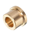 Flange Sleeve Bearings Set Heavy Duty Three Eighths Inch Bore By Five Eighths Inch Outer Diameter One Half Inch Length With Three Quarters Inch Flange Diameter Self Lubricating Brass Bushing Two Pack For Linear Guides And Machinery
