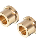 Flange Sleeve Bearings Set Heavy Duty Three Eighths Inch Bore By Five Eighths Inch Outer Diameter One Half Inch Length Brass Bushing
