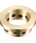 Self Lubricating Flanged Sleeve Bearings 16mm Bore 20mm OD 10mm Length 26mm Flange Diameter 3mm Flange Thickness Brass With Graphite Oil Free 2 Pack Set