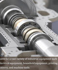 Flanged Sleeve Bearing One Half Inch By Five Eighths Inch By One Inch Brass Alloy Oilless Bushing installed in machinery