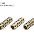 Brass Graphite Oilless Sleeve Bearings Set Of 3 12mm Bore 18mm Outer Diameter Self Lubricating Wrapped Graphite Bushing