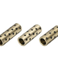 Brass Graphite Oilless Sleeve Bearings Set Of 3 12mm Bore 18mm Outer Diameter Self Lubricating Wrapped Graphite Bushing