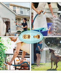 Solid Brass Garden Hose Quick Connectors Three Quarter Inch Thread Fittings No Leak Water Hose Male And Female Easy Connect Six Pack For Sprayers Nozzles Faucets And Irrigation Accessories with various usage scenarios.
