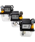 Adjustable Oil Distributor With 0.5L 1L And 2L Capacities For Automatic CNC Electromagnetic Lubrication, Brass Body Lubricator With Solenoid Pump