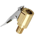 Brass Locking Tire Air Chuck With Clip Adapter No Leakage High Efficiency For Vehicle Inflator And Compressor Pump Quick Connect 8mm