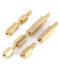 360 Piece Brass M2.5 Hex Threaded Standoff Set For PCBs And Machinery Male Female Spacer Pillars Nut Pillars Assortment Kit