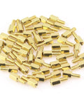 50 Pieces M3x6 6mm Male Female Hex Brass Standoffs Screws Set for electronics, corrosion resistant, high temperature durable hardware