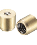 Durable Brass Oil Cup For Continuous Drip Lubrication 8x8mm Ball Oiler For Mechanical Systems 6mm Hose ID 8.5mm Height Uxcell 10Pcs