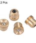 Brass Push Button Flange Oil Cup 5mm Ball Oiler For Continuous Lubrication Systems Drip Cup Kit 12 Pcs