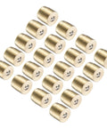 Brass Push Button Grease Oil Cup Caps For Continuous Drip Lubrication In Machinery And Do It Yourself Workshop Projects 6x6mm Male Thread