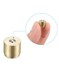 Durable Brass Oil Cup For Continuous Drip Lubrication 8x8mm Ball Oiler detail shown held by fingers