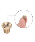 Push Button Oil Cup For Lubrication System M6x1 Thread Brass Cap And Durable Build With 8mm Diameter And 9mm Total Height Close-up