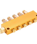 Adjustable Brass Oil Distributor Five By Six Way Manifold For Centralized Lubrication Systems, automatic pump piston valve