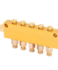 Adjustable Brass Oil Distributor With Regulating Valve For CNC Machining Centers And Production Lines, one in five out design