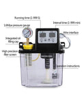 Adjustable Oil Distributor With 0.5L 1L And 2L Capacities For Automatic CNC Electromagnetic Lubrication with pressure gauge