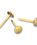 Brass Plated Half Inch Paper Fasteners For Durable Document Binding, Self-Piercing Prongs And Classic Shine, 100 Fasteners Per Box, Ideal For Office Or School Use, Boxed By ACCO