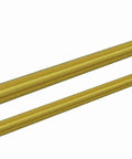 Brass Pipe Fittings Set Two Pieces Outer Diameter 25mm Varied Wall Thickness Inner Diameters 22mm 21mm 19mm 15mm Brass Capillary Hollow Tubing