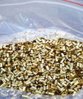 Brass Pipe Fittings Set Two Pieces Outer Diameter 25mm Varied Wall Thickness Inner Diameters 22mm 21mm 19mm 15mm Brass Capillary Hollow Tubing