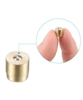 Brass Push Button Oil Cup for Lubrication Systems Ball Oiler 6x6mm with close-up view of mechanism and size reference