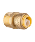 Two Pack Push Fit Half Inch To Three Quarter Inch Male Adapter With Disconnect Tool For Pex Copper CPVC And PERT Pipe