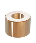 Industrial Sleeve Bearing 1/2 Inch Bore 1 Inch Outer Diameter 11/16 Inch Length Cast Brass Wrapped Oilless Bushing Copper Alloy