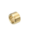 Cast Brass Sleeve Bearing With 1 Quarter Inch Bore, 3 Eighth Inch Outer Diameter, And 1 Quarter Inch Length Self Lubricating Plain Shaft Bushing