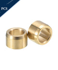 Cast Brass Sleeve Bearing One Quarter Inch Bore Three Eighths Inch Outer Diameter One Quarter Inch Length Self Lubricating 2 Pack