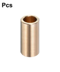 Brass Sleeve Bearings 10mm Bore 14mm OD 30mm Length Self Lubricating Bushing 2 Pack Cast Brass Plain Bearing