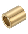 Self Lubricating Cast Brass Sleeve Bearing 16mm Bore 22mm OD 22mm Length Plain Shaft Bushing Gold Tone